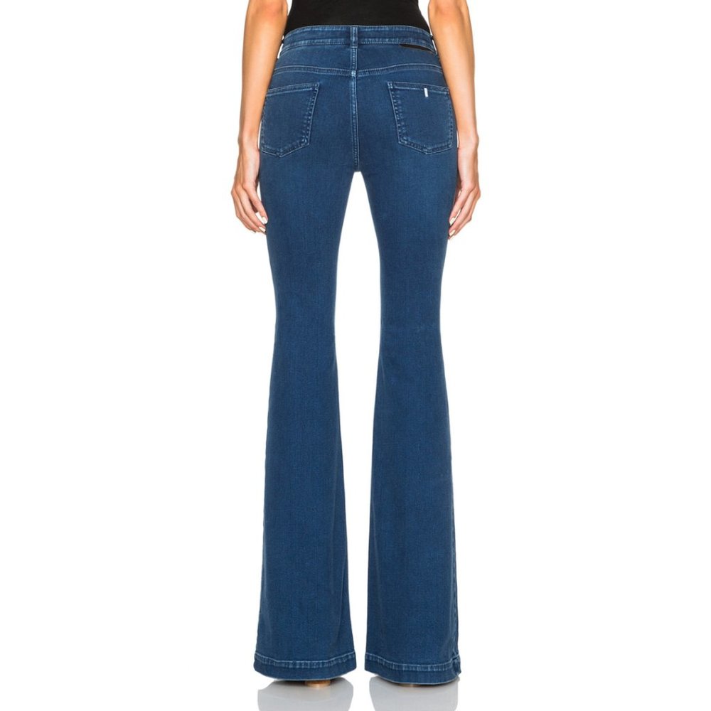 Stella McCartney - BRAND NEW With Tags, Pacific Blue, The 70s Flare Jeans - Picture 2 of 7